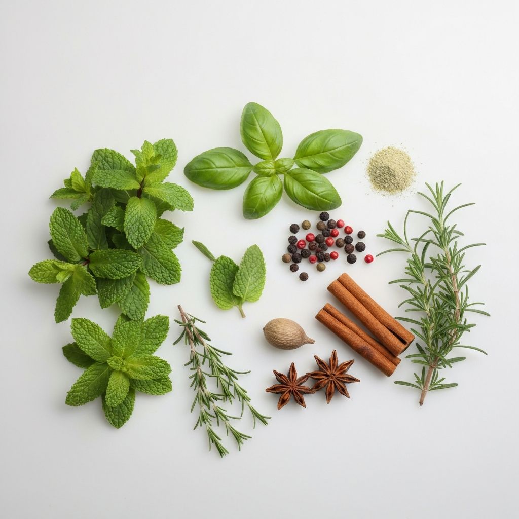 Świeże zioła i przyprawy