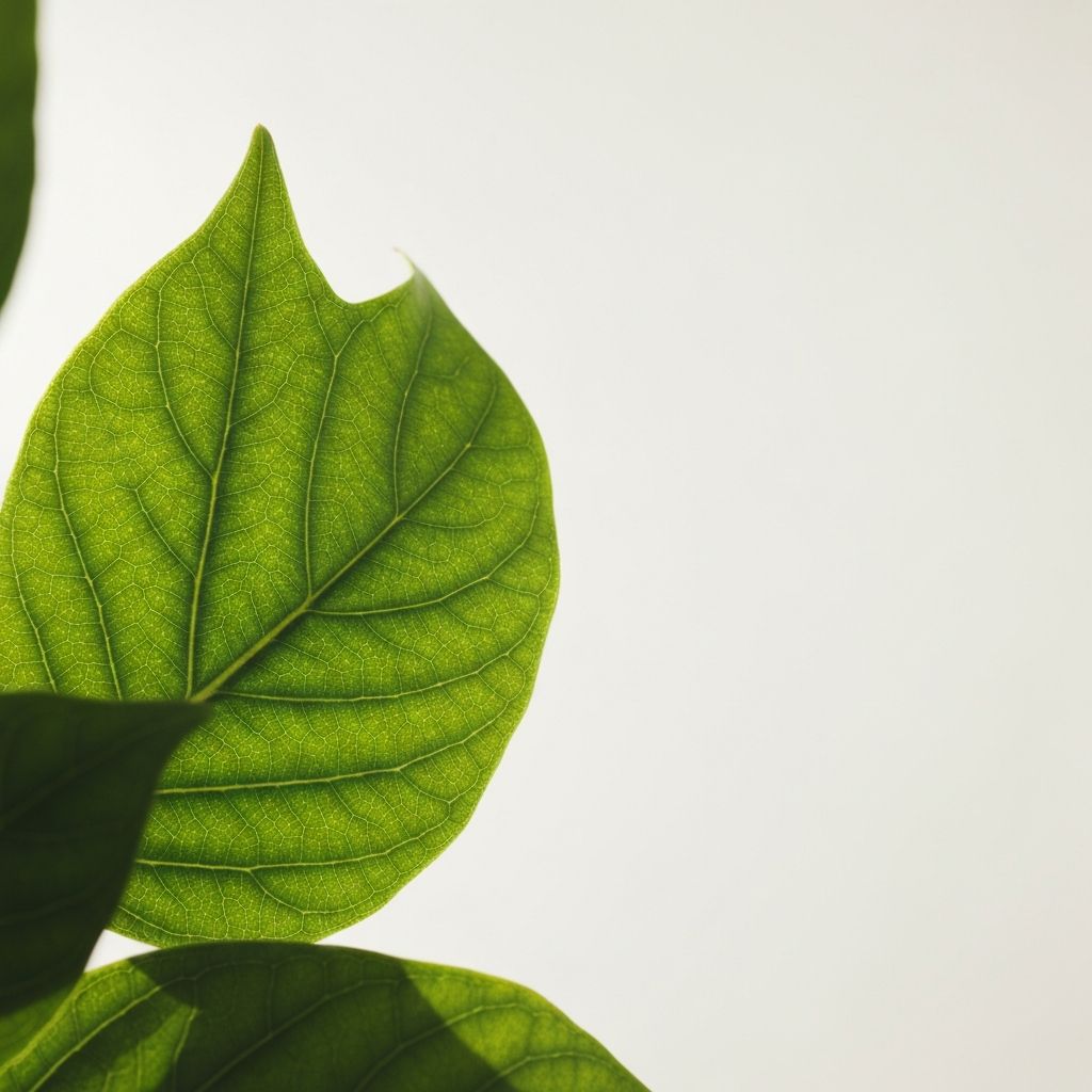Świeże zielone liście